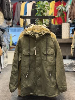 کاپشن کتان کج راه سبز بسته (۴سایزی) هر عدد ۱/۸۱۰