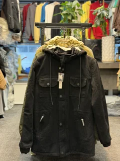 کاپشن کتان کج راه مشکی بسته (۴ سایزی)قیمت هر عدد ۱/۸۱۰